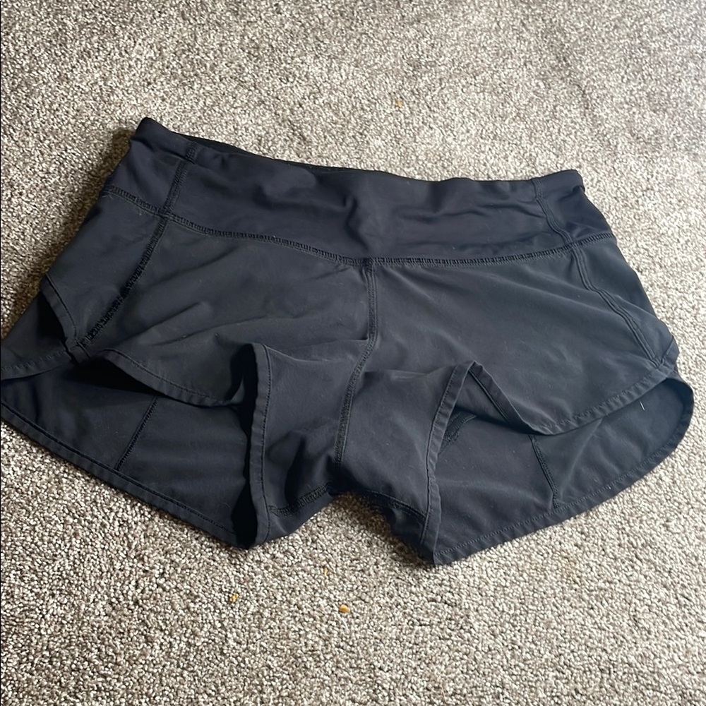 Lululemon Athletica Black Athletic Shorts